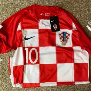Croatian soccer jersey. Luka Modrić